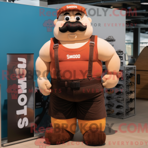 Costume de mascotte Rust...