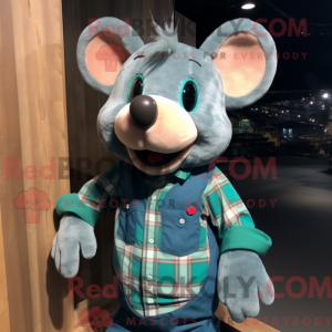 Disfraz de mascota Teal...