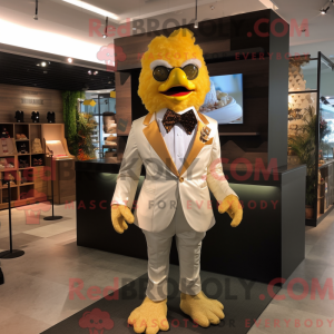 Gold Fried Chicken maskot...