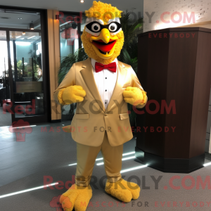 Gold Fried Chicken maskot...