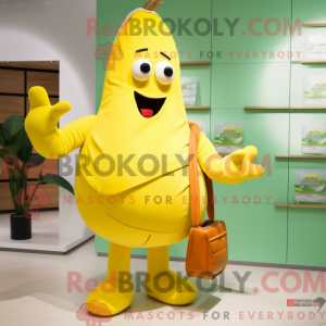 Yellow Zucchini mascot...