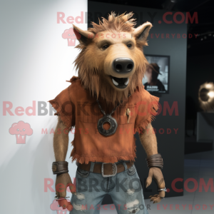 Rust Wild Boar maskot...