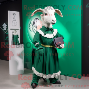 Forest Green Goat máscara...