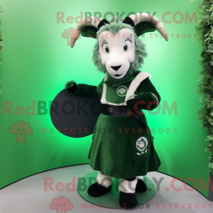 Forest Green Goat máscara...