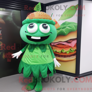 Groene Hamburger...