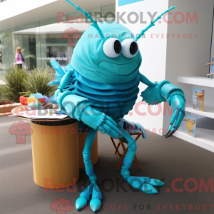 Disfraz de mascota cangrejo...