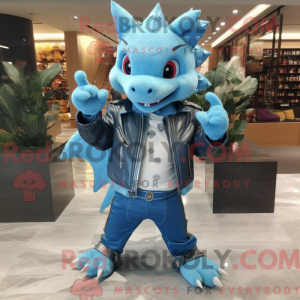 Disfraz de mascota Sky Blue...