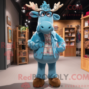 Disfraz de mascota Sky Blue...