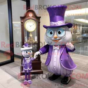 Lavender Hourglass mascot...