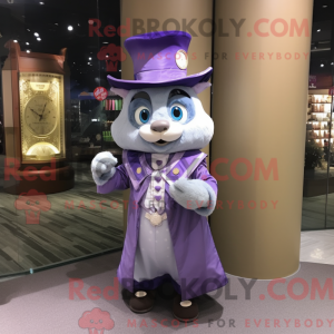 Lavendel Hourglass maskot...