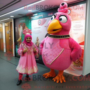 Disfraz de mascota de pollo...