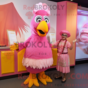 Disfraz de mascota de pollo...