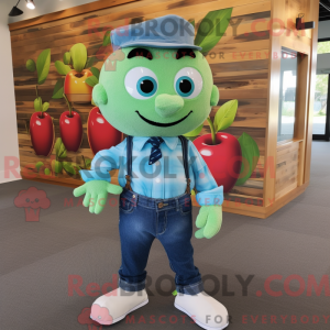 Turkis Apple-maskotkostyme...