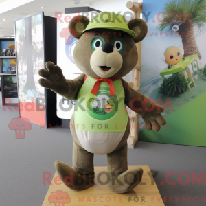 Máscara Olive Bear com...
