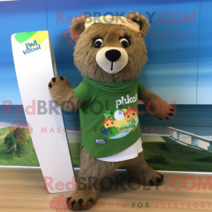 Máscara Olive Bear com...