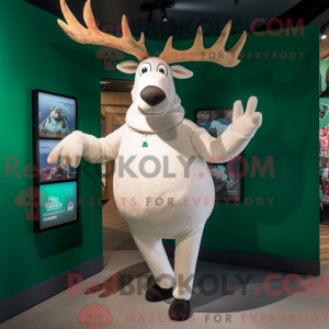 Costume de mascotte d élan...