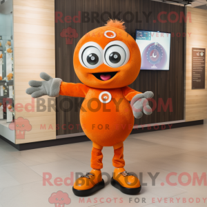 Costume mascotte de Orange...