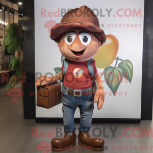 Mascotte de personnage de...