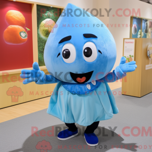 Blue Potato mascottekostuum...