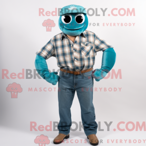 Disfraz de mascota Teal...