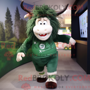 Forest Green Yak mascot...