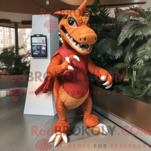 Postava maskota Rust Dragon...