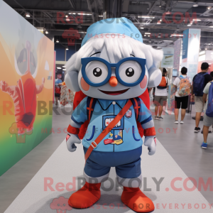 Superheldenmascottekostuum...
