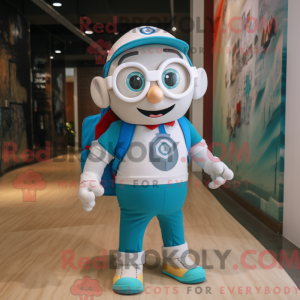 Superhero mascot costume...