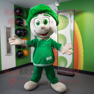 Personagem de mascote Green...