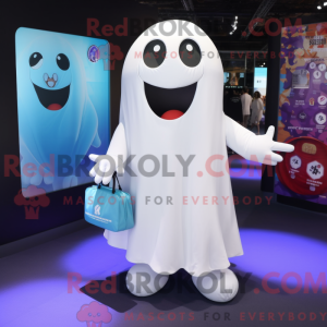 Witte Spook mascottekostuum...