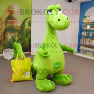 Lime Green Brachiosaurus...