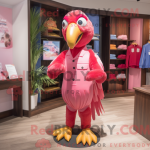 Maskottchenkostüm Rosa...