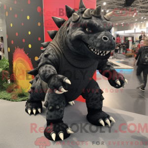 Zwart Ankylosaurus...