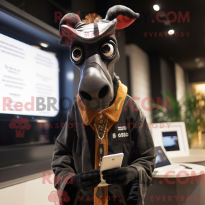 Disfraz de mascota Okapi...