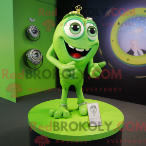 Lime Green Engagement Ring...