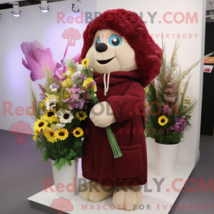 Maskotka Bordowy Bouquet Of...