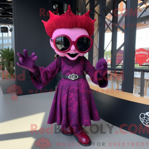 Postava maskota Magenta...