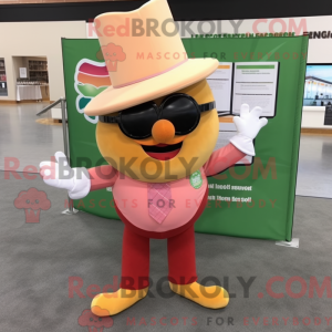 Costume de mascotte Peach...