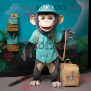 Máscara preta de macaco...