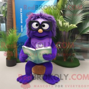Disfraz de mascota Purple...