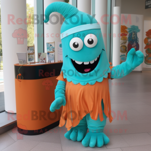 Turquoise Goulash mascotte...