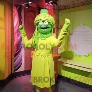 Lime Green Spaghetti...