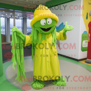 Maskottchenkostüm Lime...