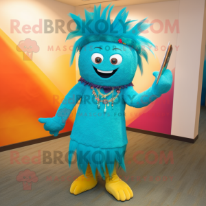 Turquoise Goulash mascotte...