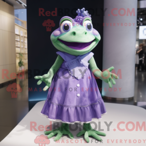 Disfraz de mascota rana...