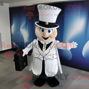 White Ring Master maskot...