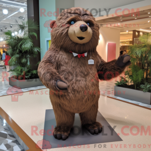 Disfraz de mascota del oso...