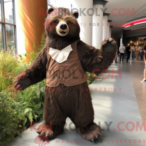 Disfraz de mascota del oso...