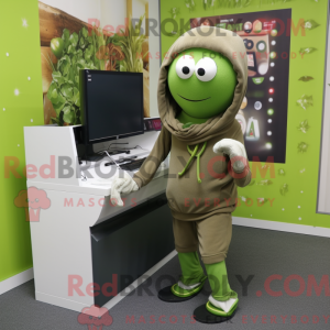 Olive Computer máscara...