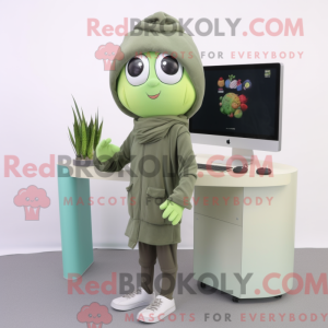 Olive Computer maskot...